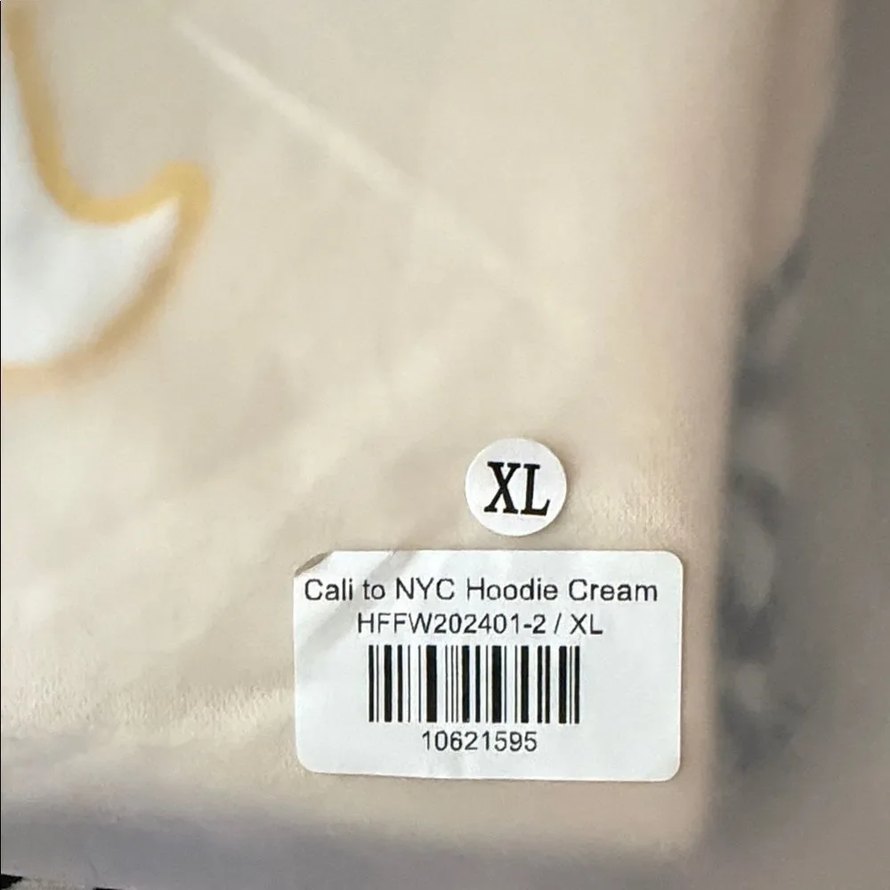 Homme + Femme Cali to NYC HOODIE- Tan
